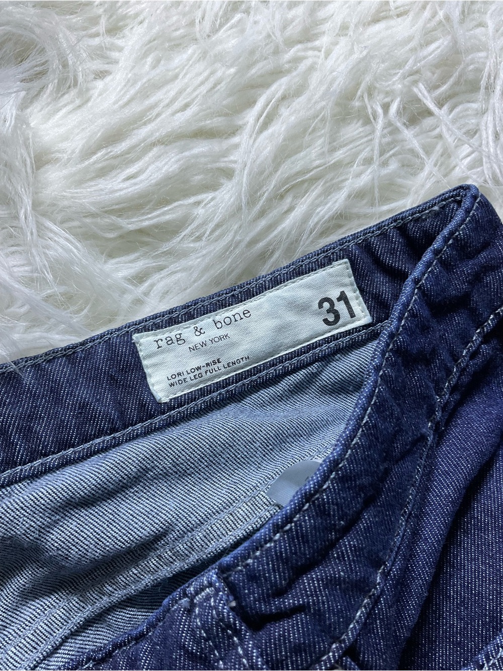 Rag & Bone Lori Wide Leg Jeans in Griswold - Picture 3 of 6